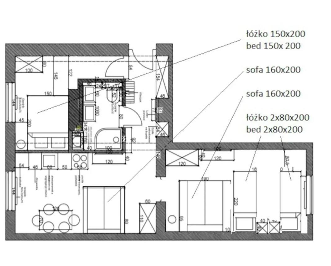 Family Luxury Comfort Old Town Apartament, 1-8, 2 Sypialnie I Salon, Parking W Cenie Gdańsk Exterior foto